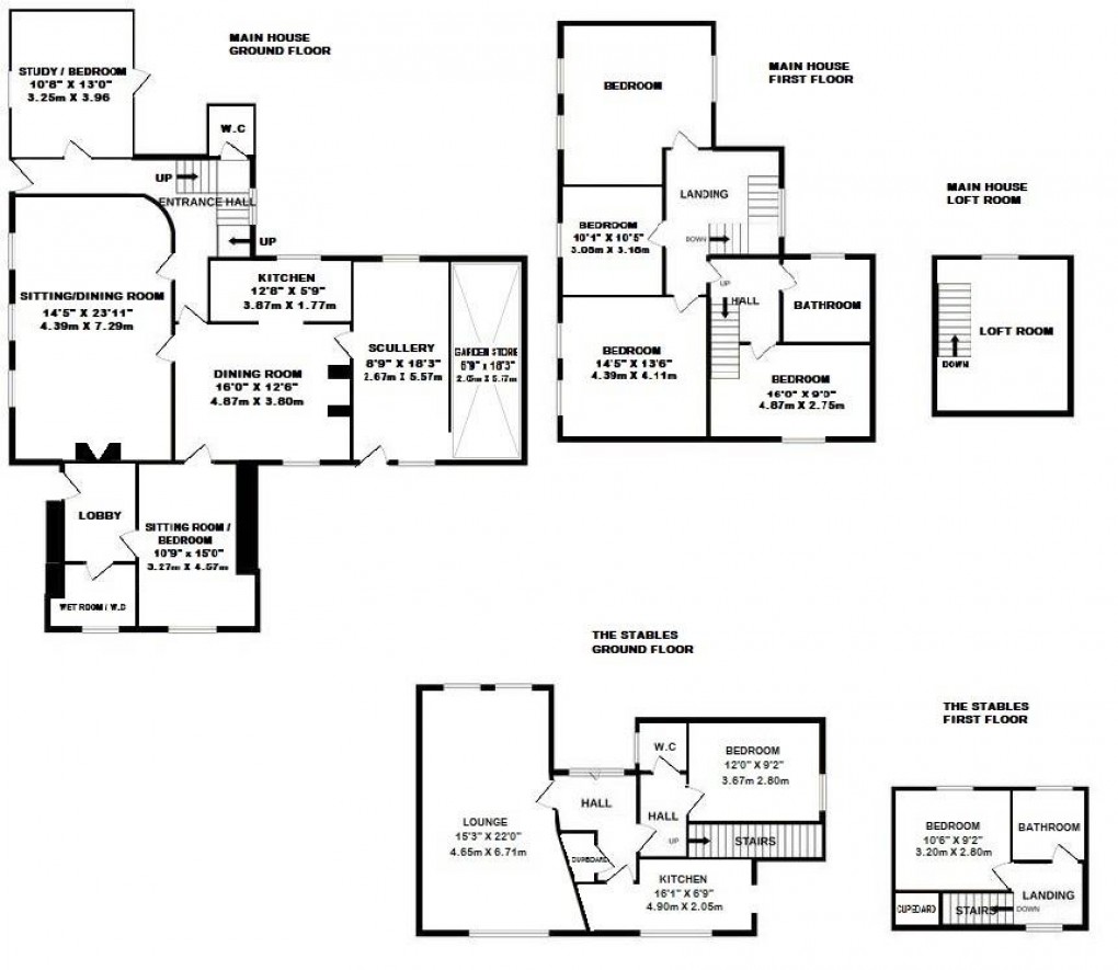 Floorplan for Chacewater, Near Truro