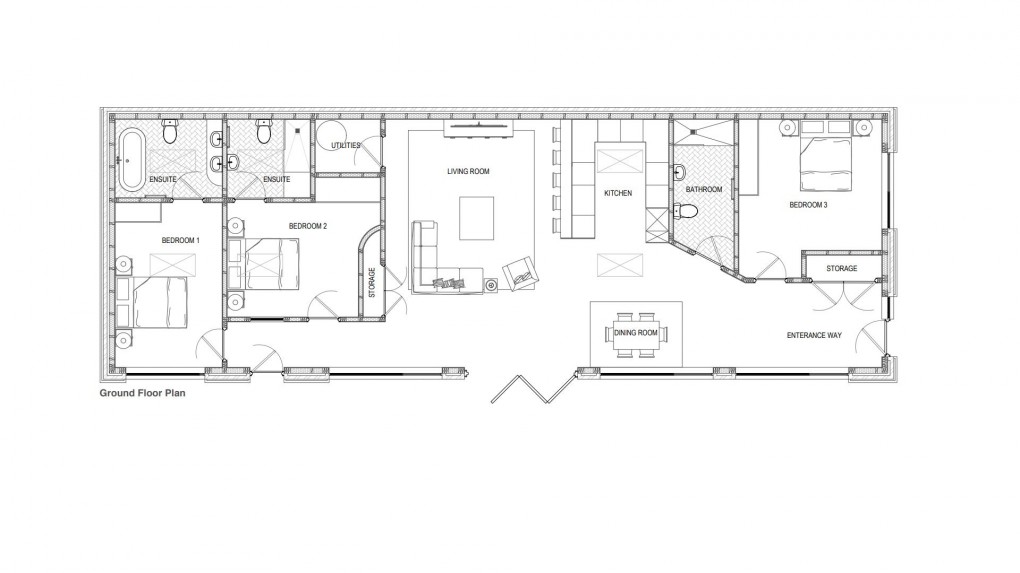 Floorplan for Wagg Lane, Probus