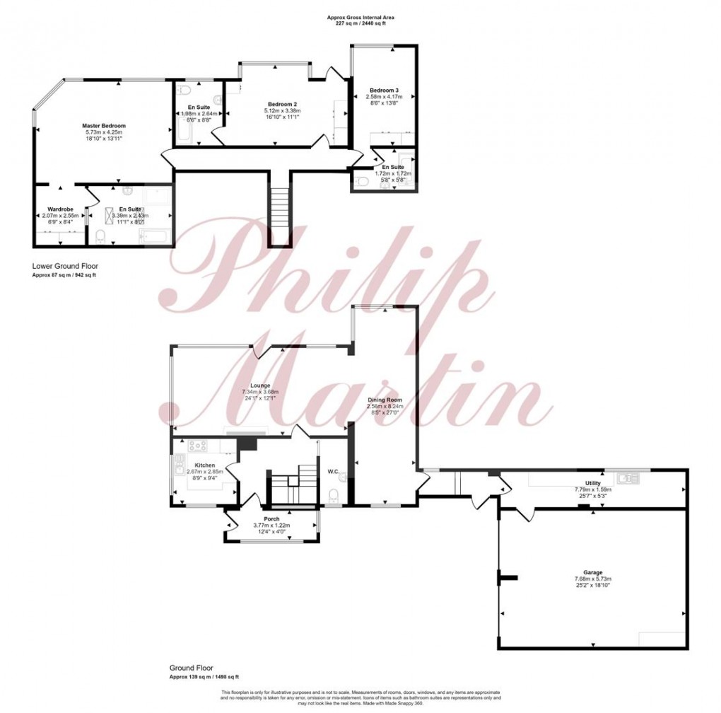 Floorplan for Carne, Veryan,