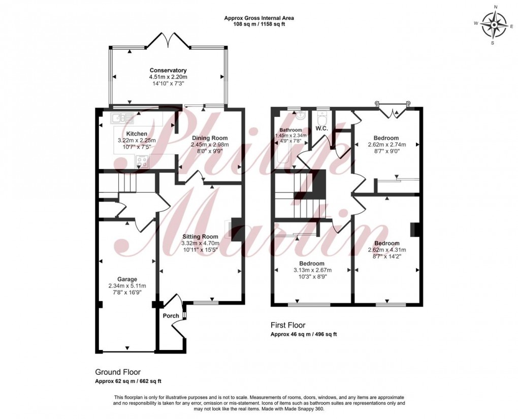Floorplan for Rosparc, Probus, Truro