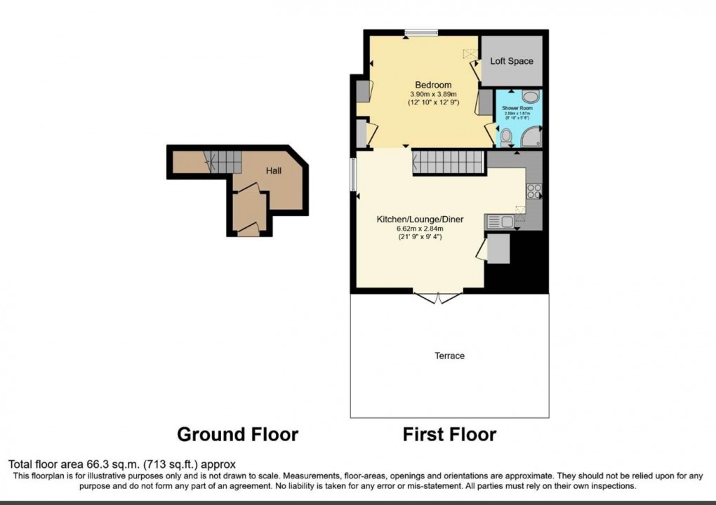 Floorplan for Treyew Road, Truro