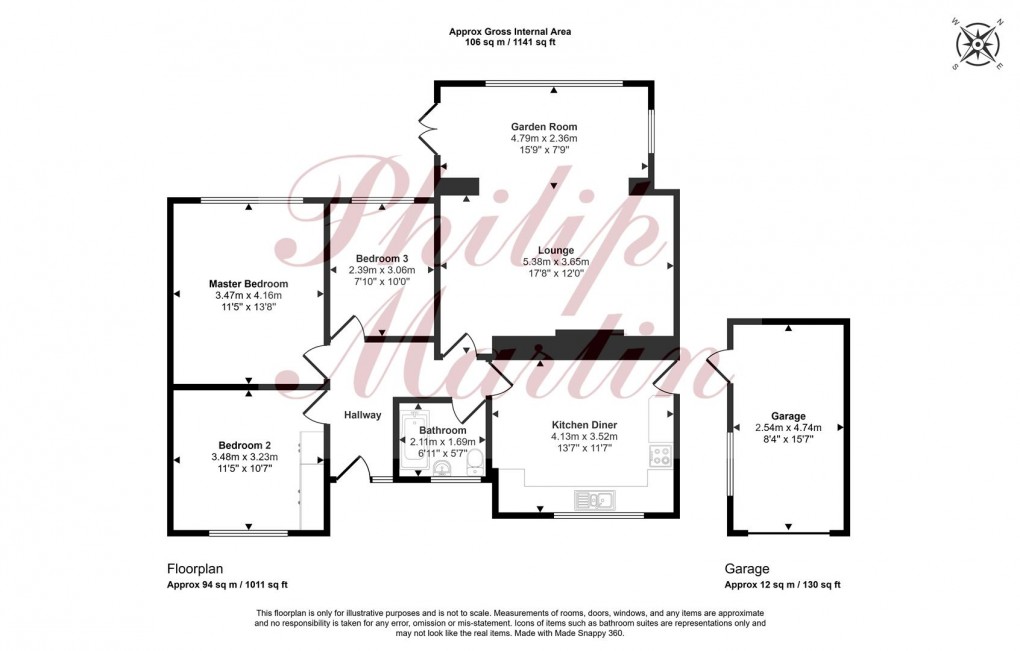 Floorplan for Old Carnon Hill, Carnon Downs