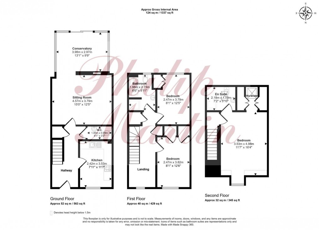 Floorplan for Treffry Road, Truro