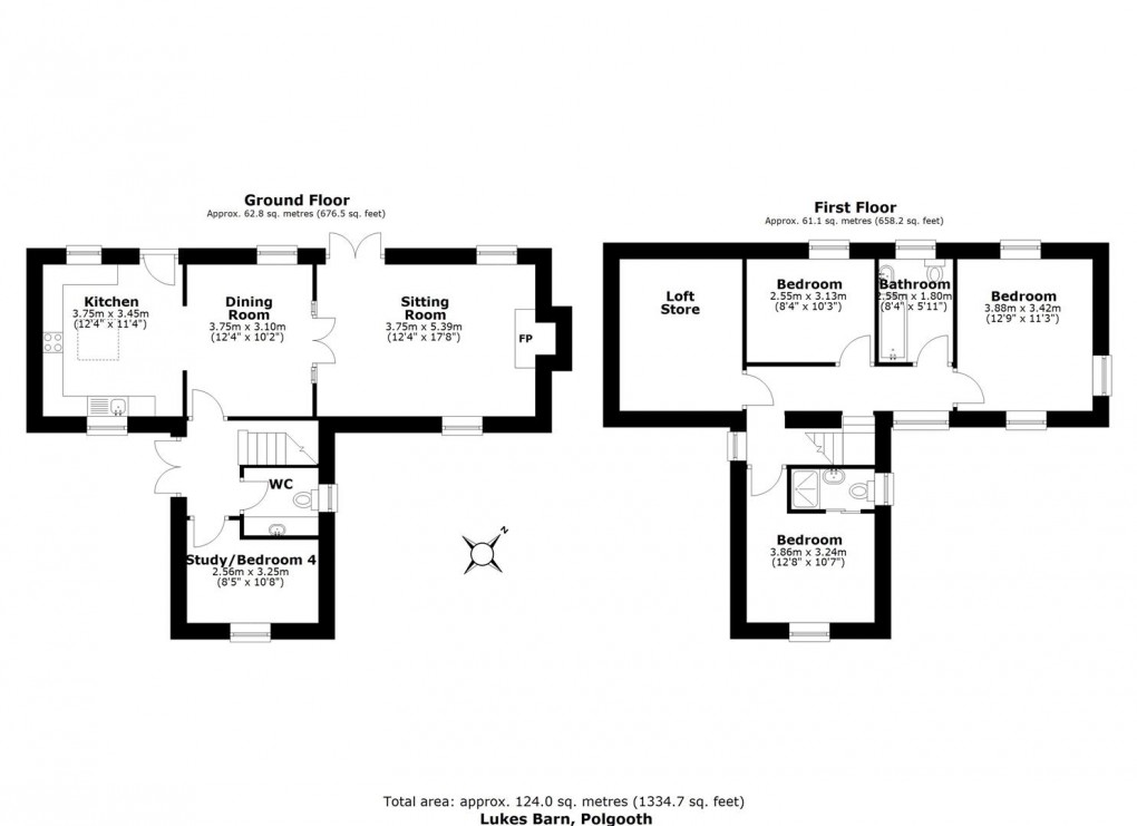 Floorplan for Near Polgooth