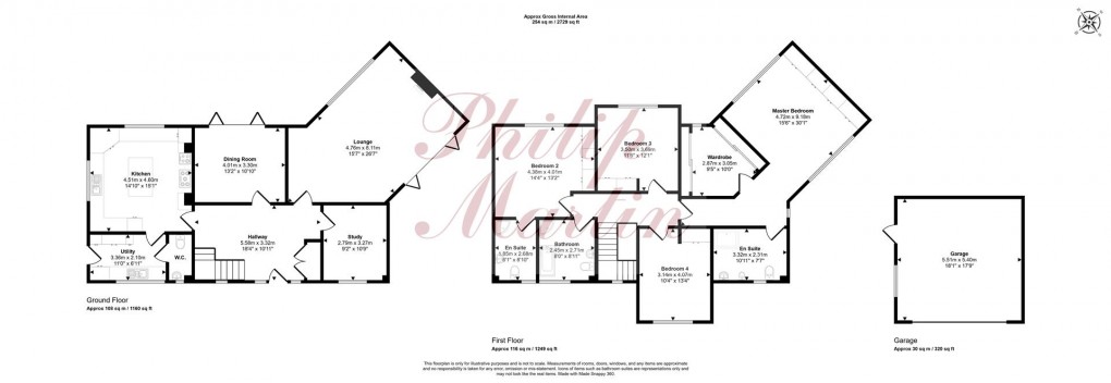 Floorplan for 5 Langarth Court, Redruth