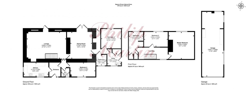 Floorplan for Old Portreath Road, Sparnon Gate