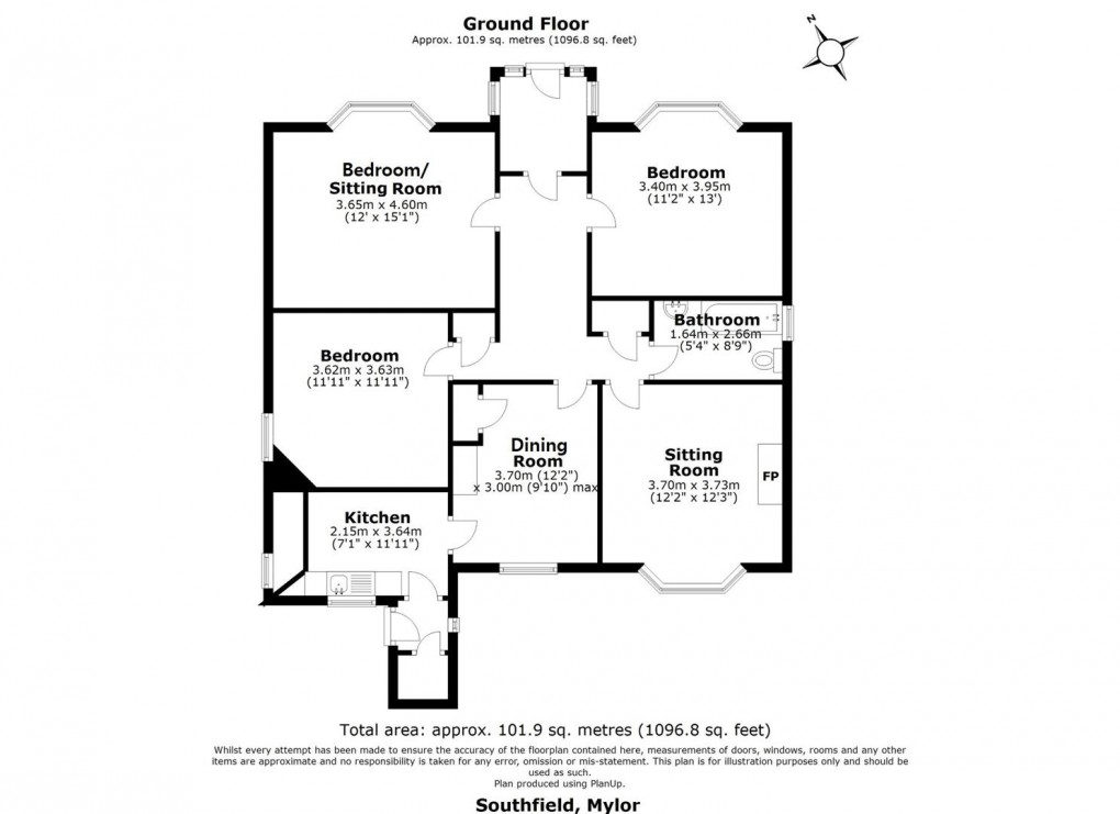 Floorplan for Mylor