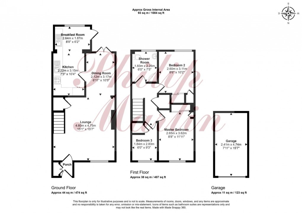 Floorplan for Park View, Truro
