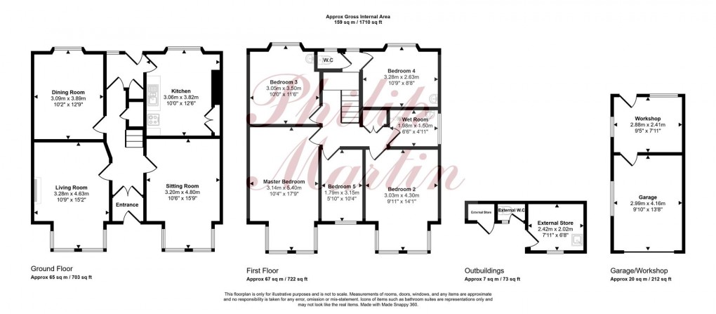 Floorplan for Carvoza Road, Truro