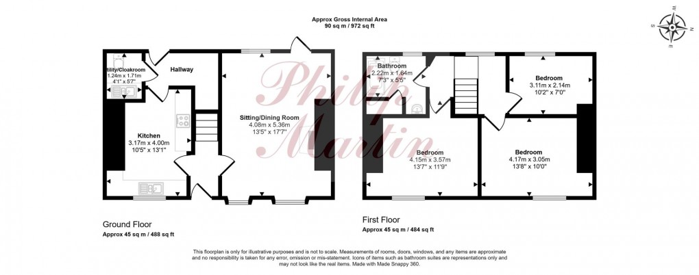 Floorplan for The Green, Probus