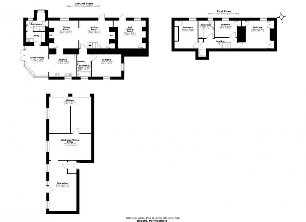 Floorplan for Penweathers
