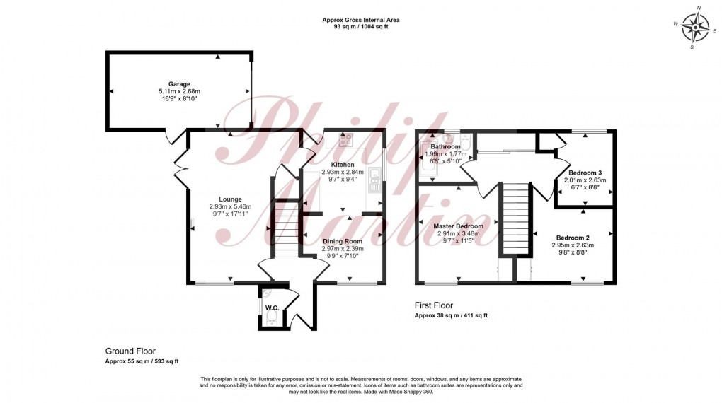 Floorplan for Cullen View, Probus