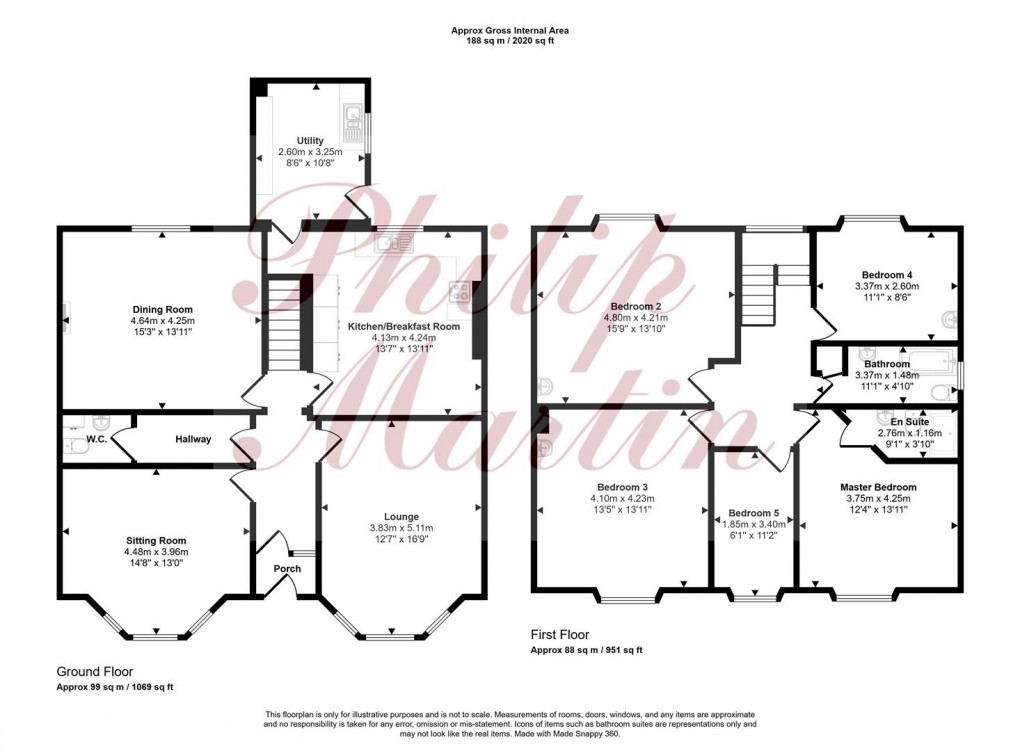 Floorplan for Daniell Road, Truro