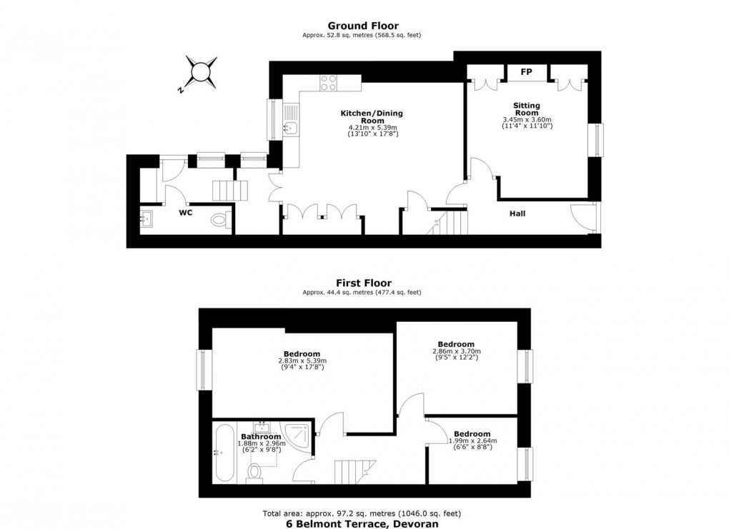 Floorplan for Devoran