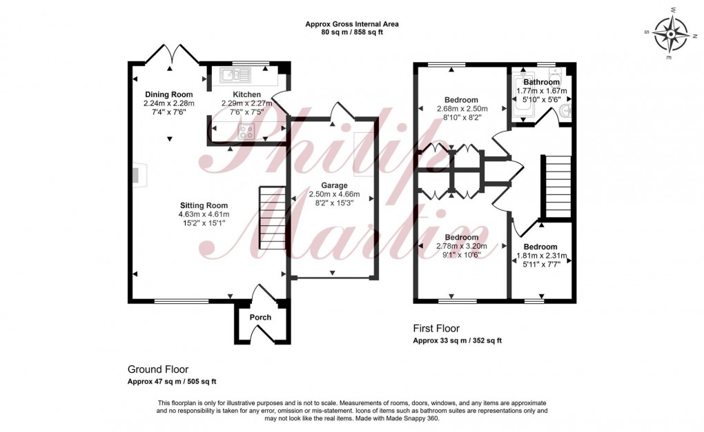 Floorplan for Kingsley Court, Fraddon
