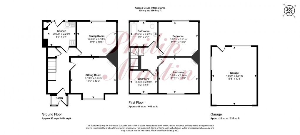 Floorplan for Grenville Road, Truro