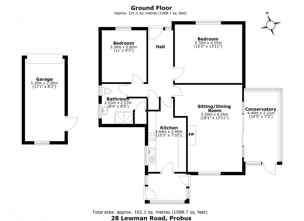Floorplan for Probus