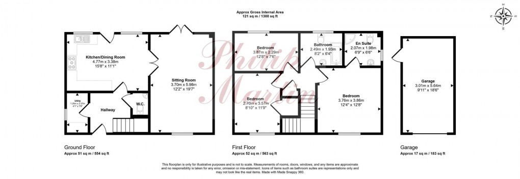 Floorplan for Chapel Hill, Sticker