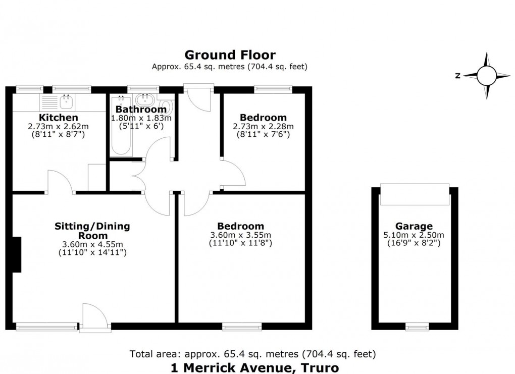 Floorplan for Truro