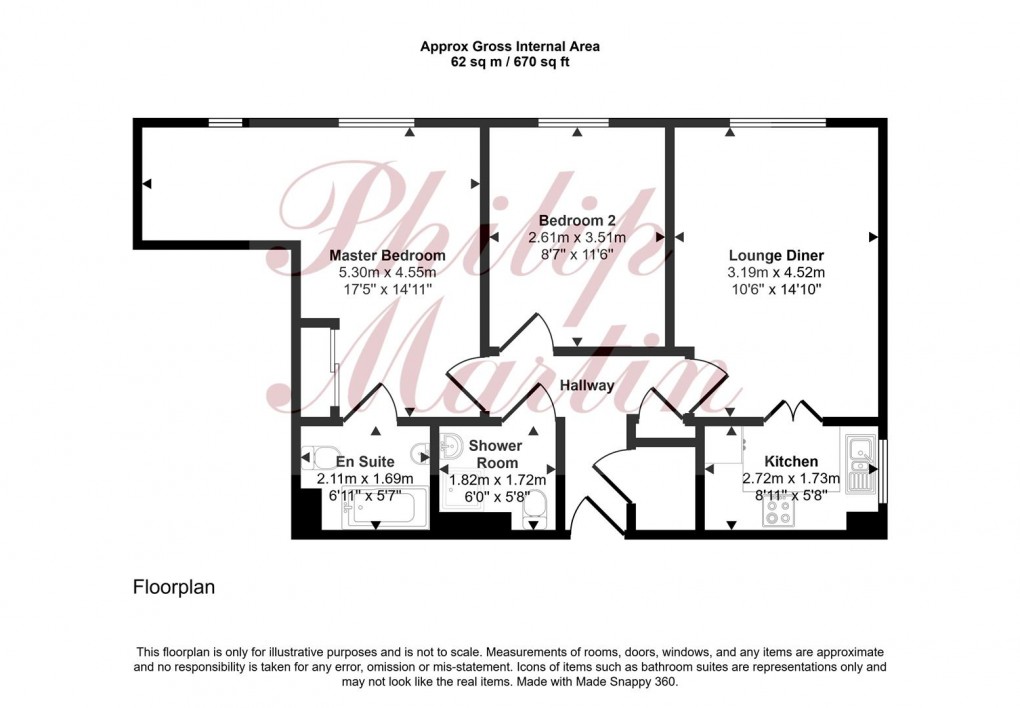 Floorplan for Quay Street, Truro