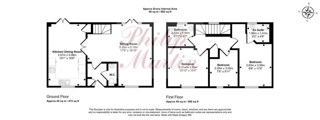 Floorplan for Old Tannery Lane, Grampound