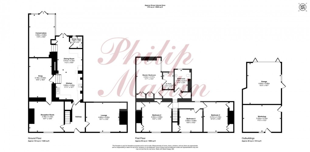Floorplan for Tregony