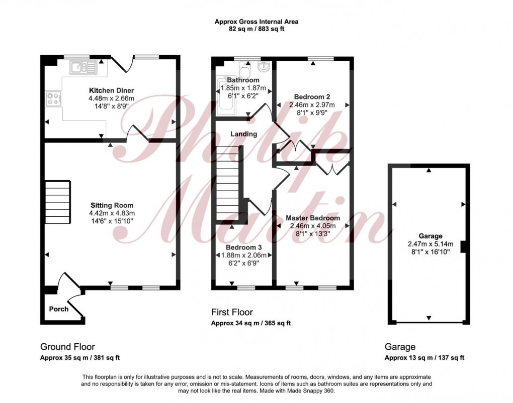 Floorplan for St. Erme