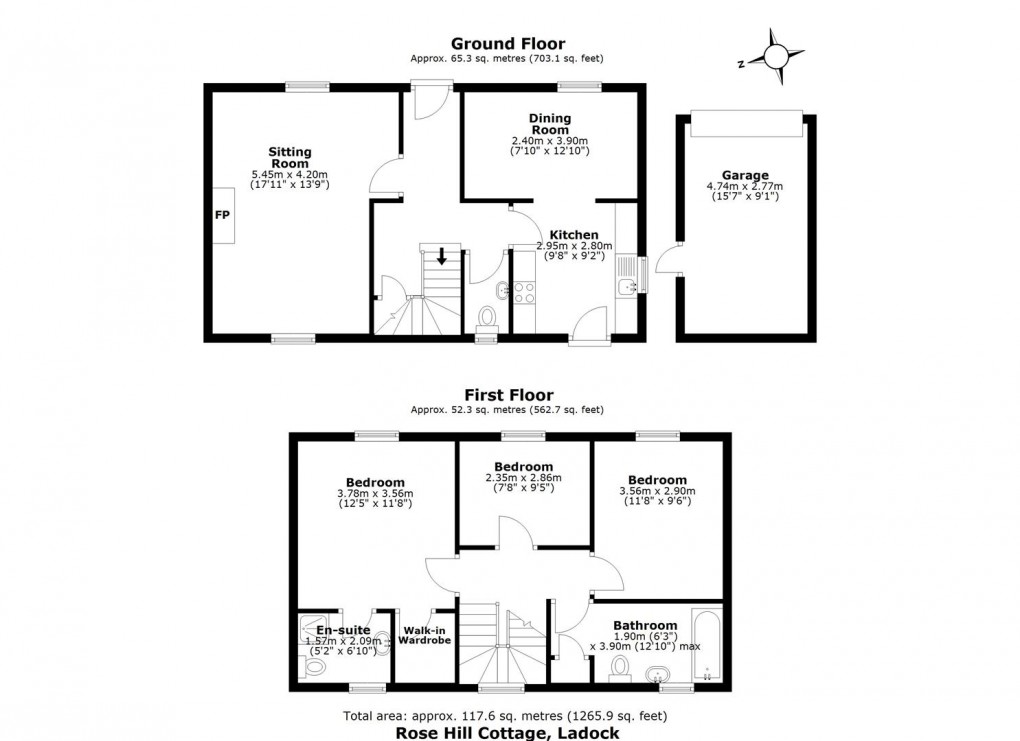 Floorplan for Ladock