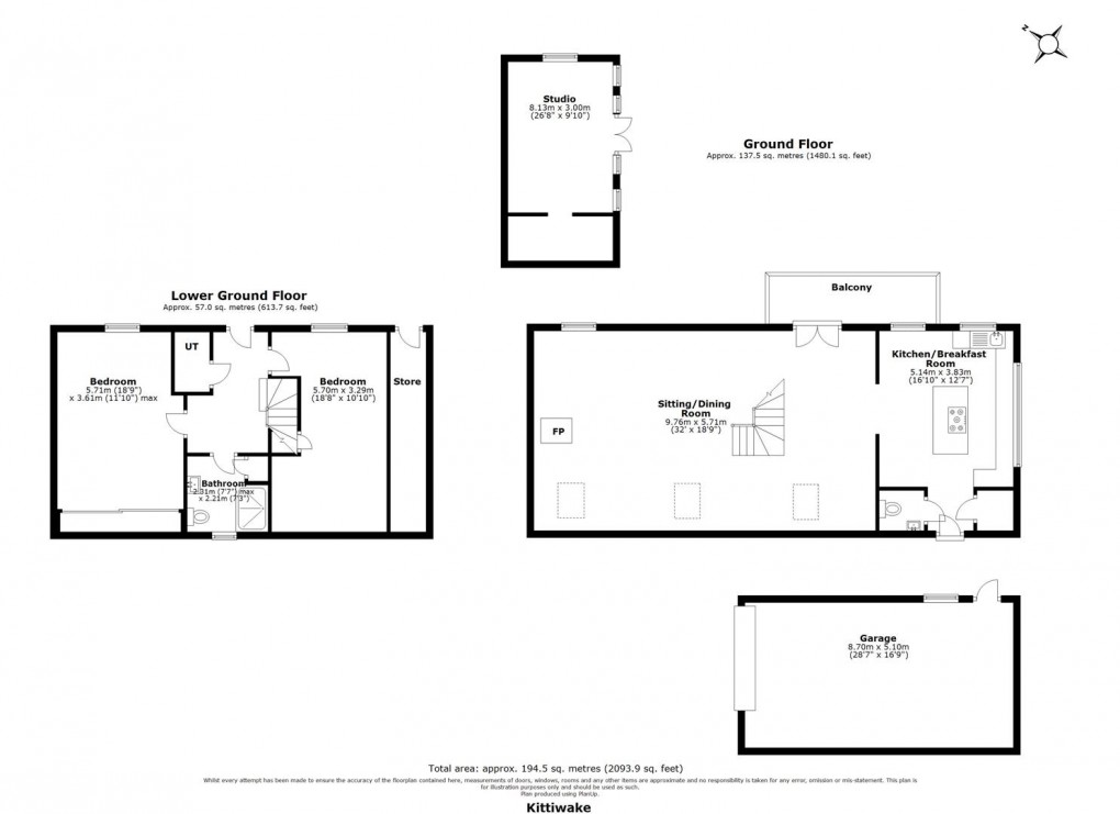 Floorplan for Portmellon