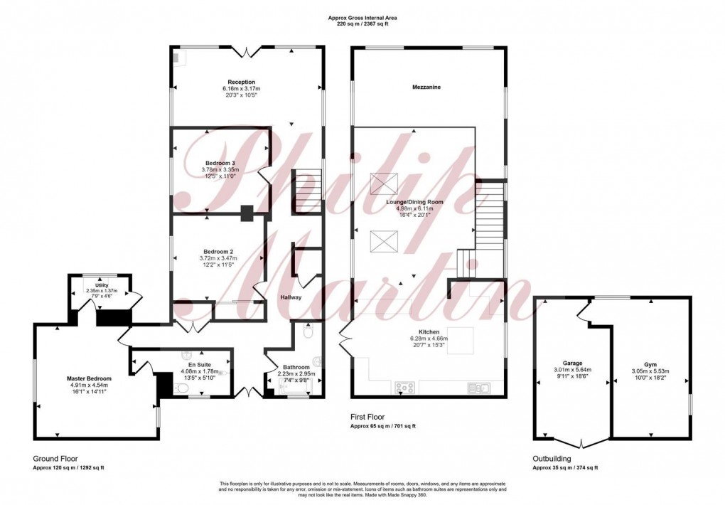 Floorplan for Zelah, Truro