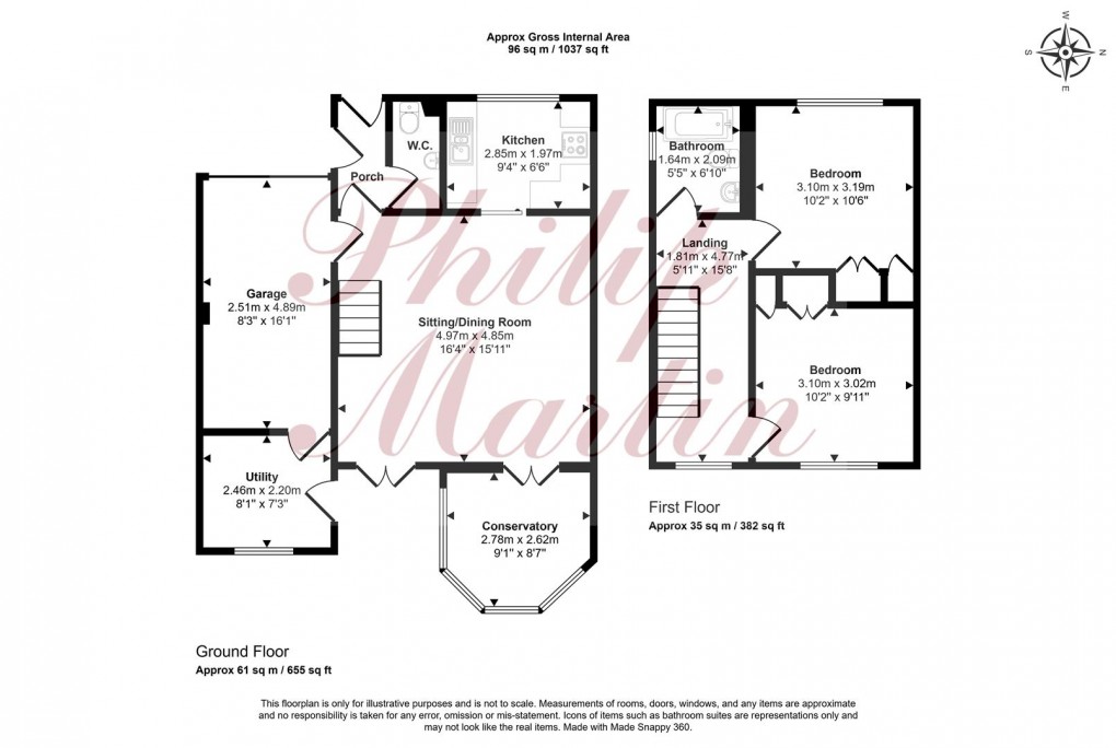 Floorplan for David Penhaligon Way, Truro
