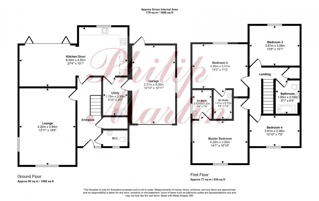 Floorplan for Leedstown, Hayle
