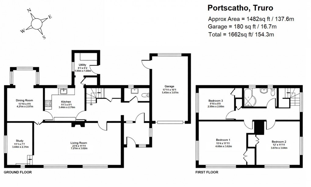 Floorplan for ROSELAND PENINSULA