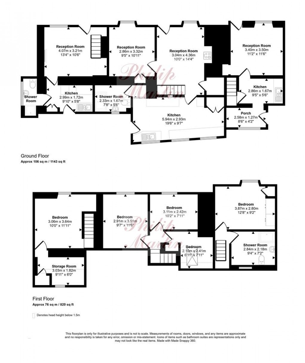 Floorplan for Chacewater Hill, Chacewater