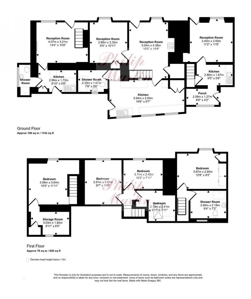 Floorplan for Chacewater Hill, Chacewater