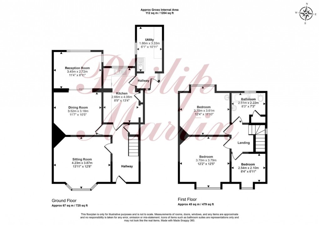 Floorplan for Trelawney Road, Truro