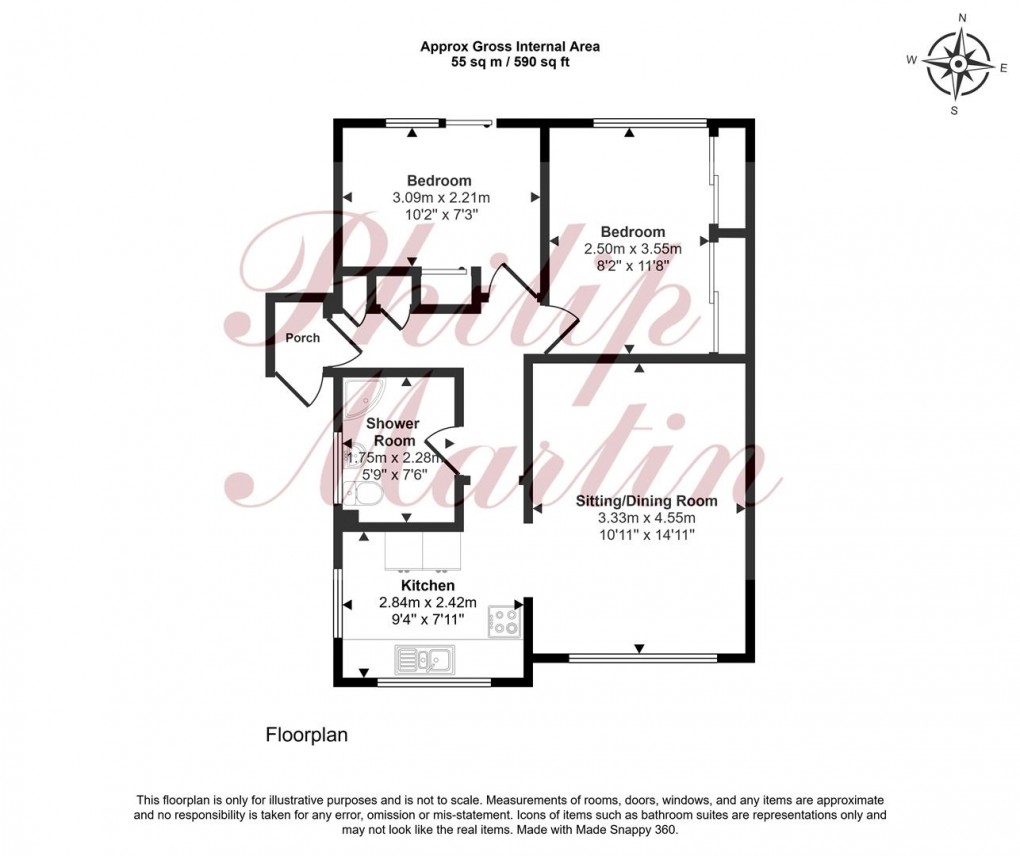 Floorplan for Trecarne Close, Truro