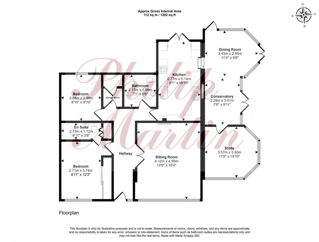 Floorplan for Bodmin Road, Truro