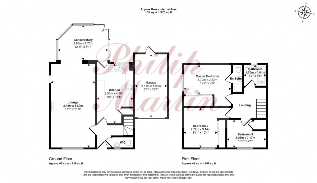Floorplan for Cullen View, Probus
