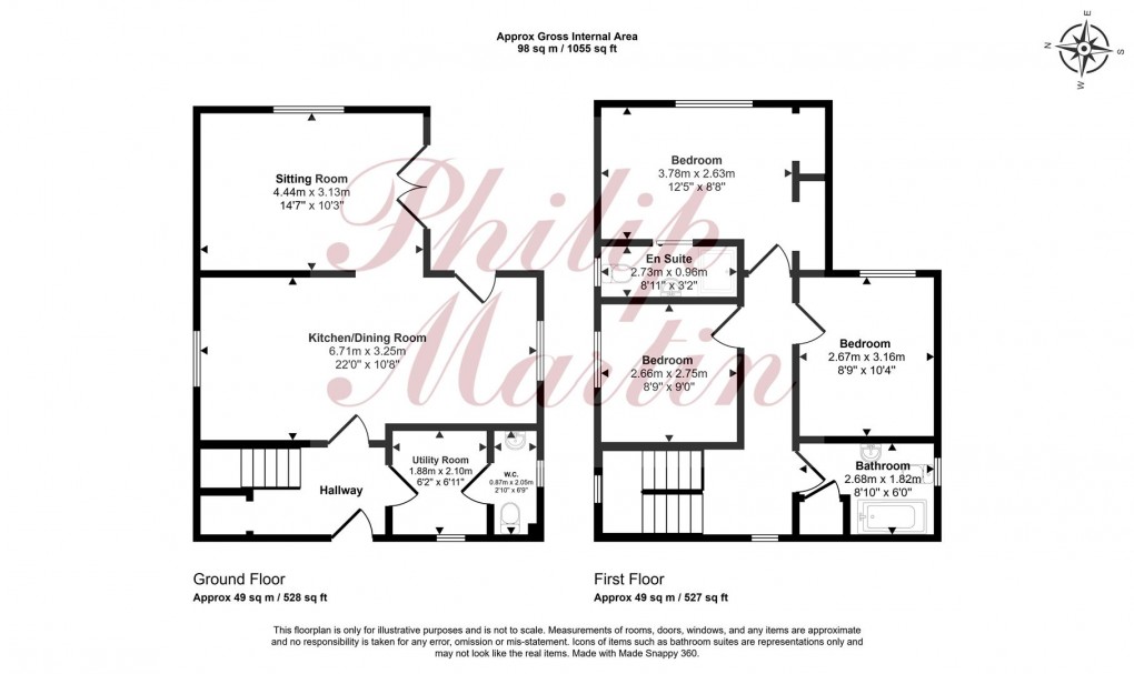 Floorplan for Black Cross, Newquay