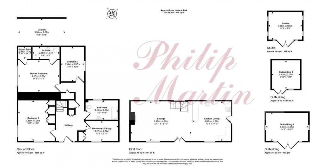 Floorplan for Barn, London Apprentice