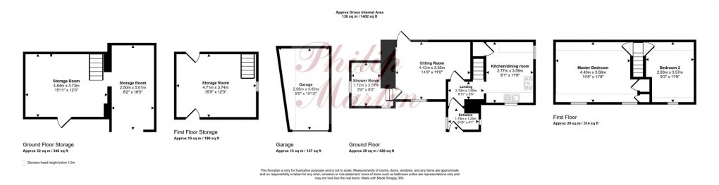 Floorplan for Carbis, Nr. Roche