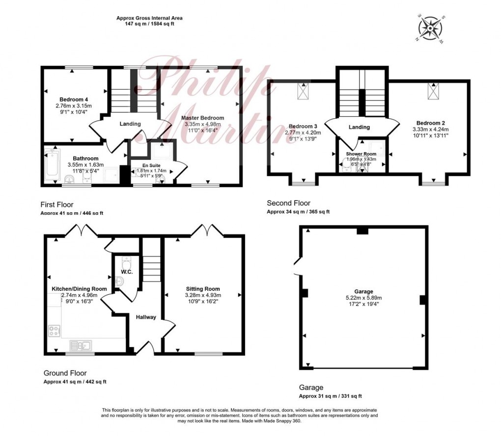 Floorplan for Rosva Wenton, Probus