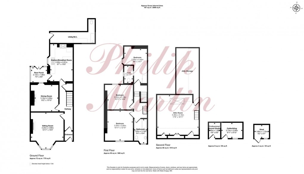Floorplan for Veryan, Truro