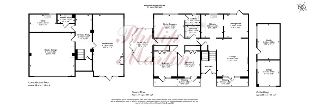 Floorplan for West End, Chacewater, Truro