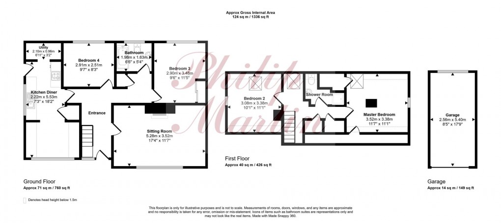 Floorplan for Park View, Truro