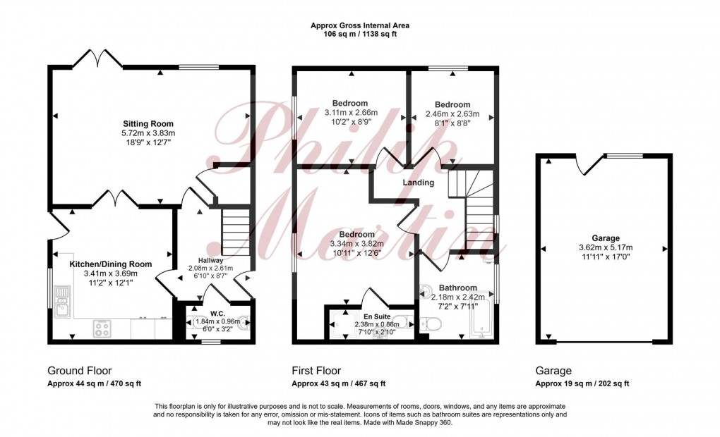 Floorplan for Fore Street, Grampound