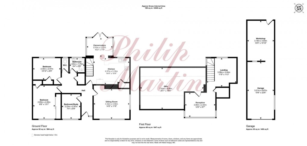 Floorplan for Ridgeway, Probus