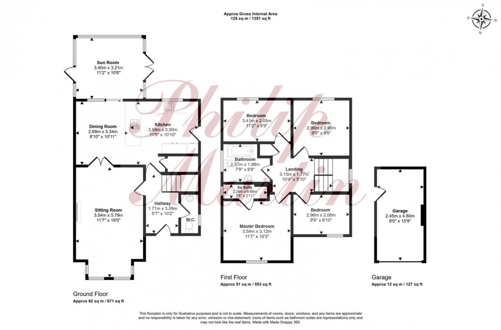 Floorplan for Cotsland Road, Truro