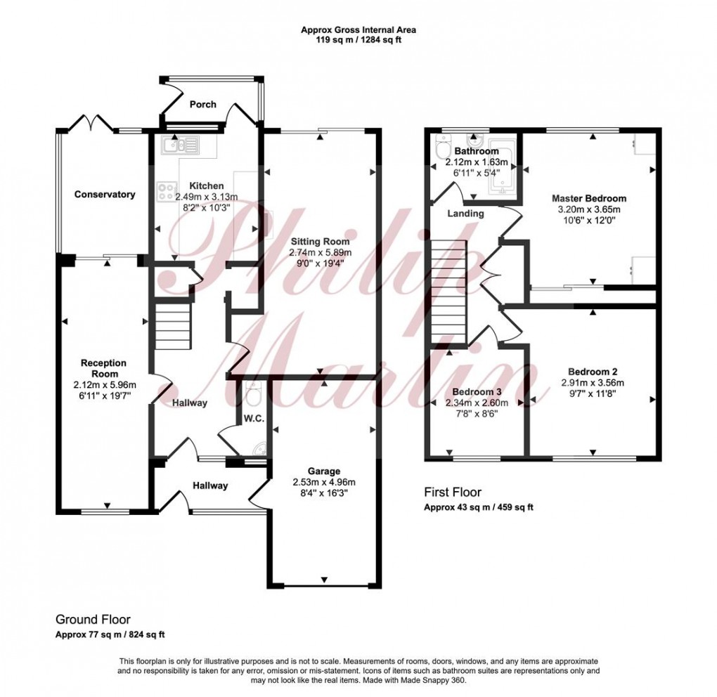 Floorplan for Carharrack, Redruth